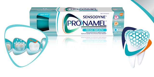 Tooth Enamel With Pronamel Toothpaste Mobile