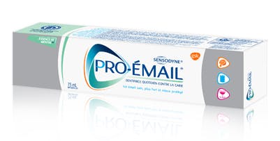 Boîte de dentifrice Pro-Émail® Essence de menthe