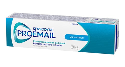 Boîte de dentifrice Pro-Émail® Multi-Action