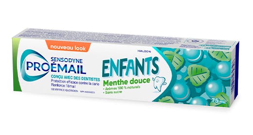 Boîte de dentifrice Pro-Émail Enfants