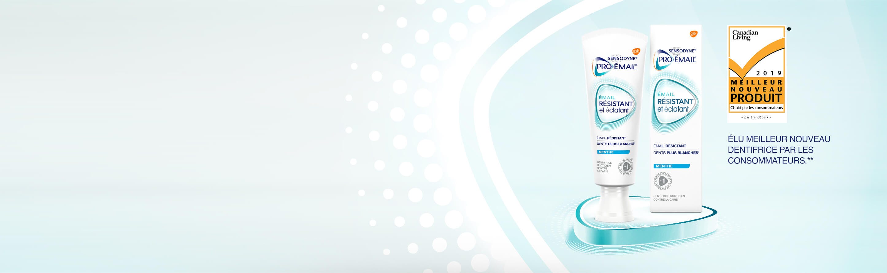 Deux boîtes de dentifrice Pro-Émail® Résistant et Éclatant Deux boîtes de dentifrice Pro-Émail® Résistant et Éclatant