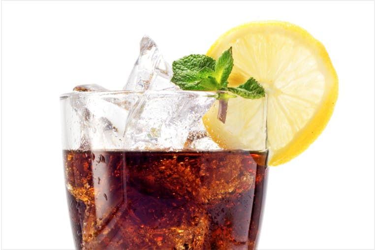 Sodas can turn teeth yellow over time and can erode sensitive teeth