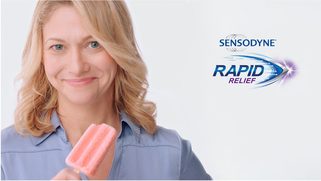 Sensodyne Beat Sensitivity Fast Sensodyne Rapid Relief Ad - Advert