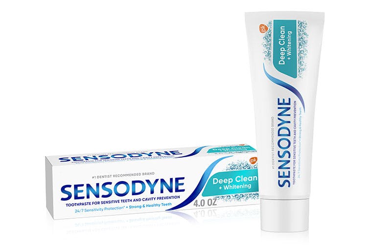 Sensodyne Deep Clean toothpaste for sensitive teeth
