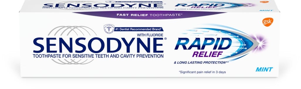 Sensodyne Rapid Relief sensitivity toothpaste