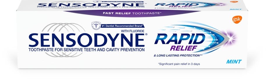 Sensodyne Rapid Relief sensitivity toothpaste