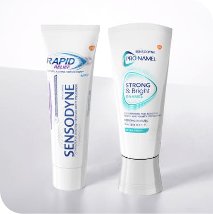Sensodyne True White toothpaste products