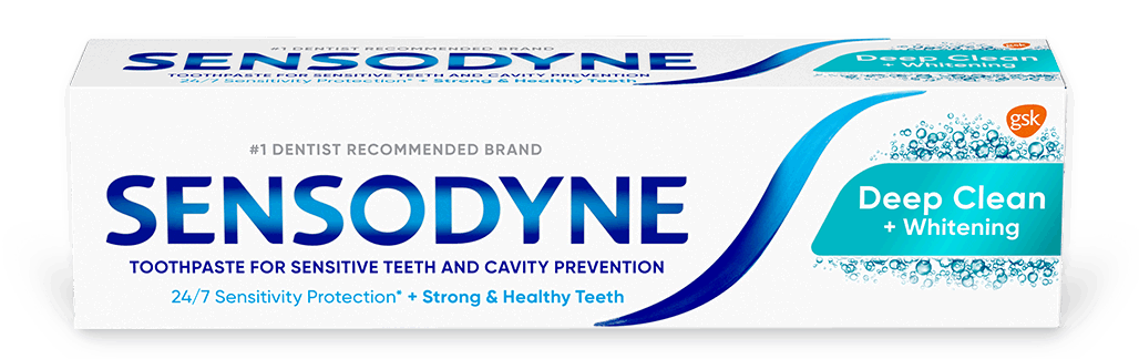 sensodyne deep clean whitening