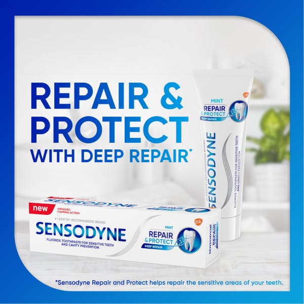 Sensodyne Repair and Protect Deep Repair Mint Toothpaste9