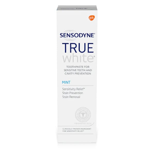 sensodyne true white sensitive teeth whitening toothpaste