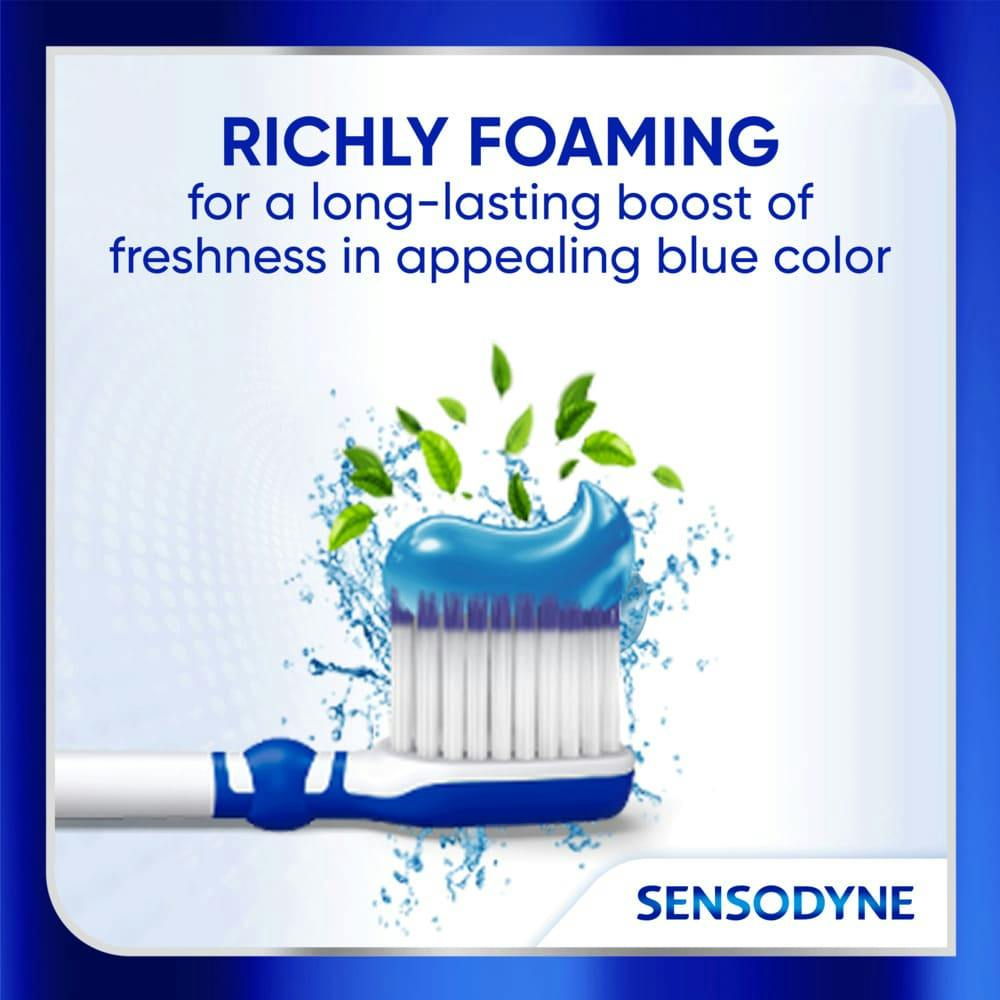 Sensodyne Clinical Repair Whiten & Shine Richly Foaming
