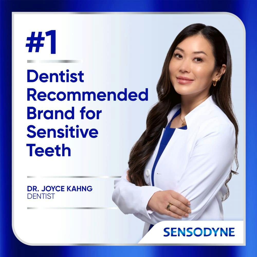 Sensodyne Clinical Repair Whiten & Shine 1# Dentist Recommended Brand for Sensitive Teeth