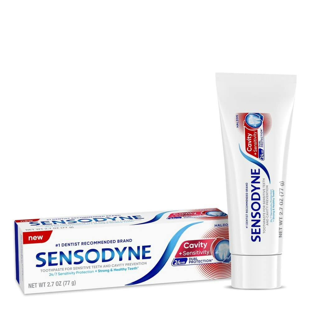 Packshot of Sensodyne Cavity + Sensitivity 