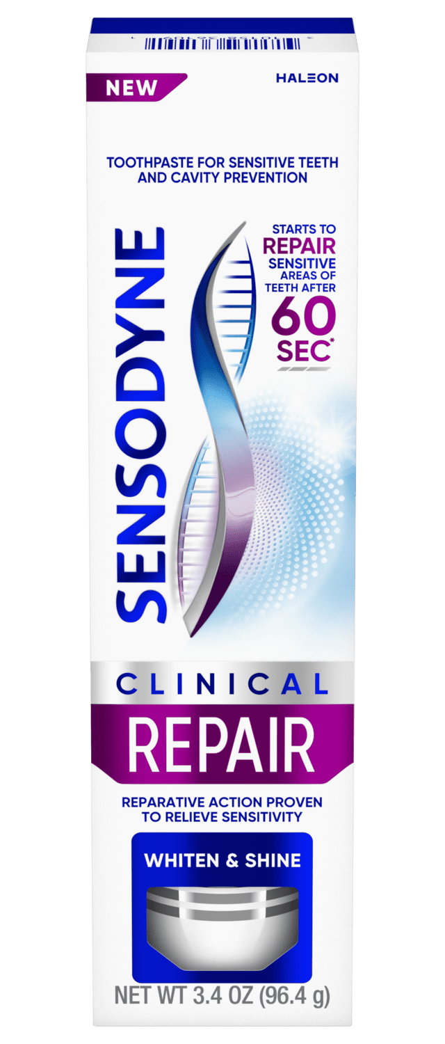 Sensodyne Clinical Repair Whiten & Shine Toothpaste