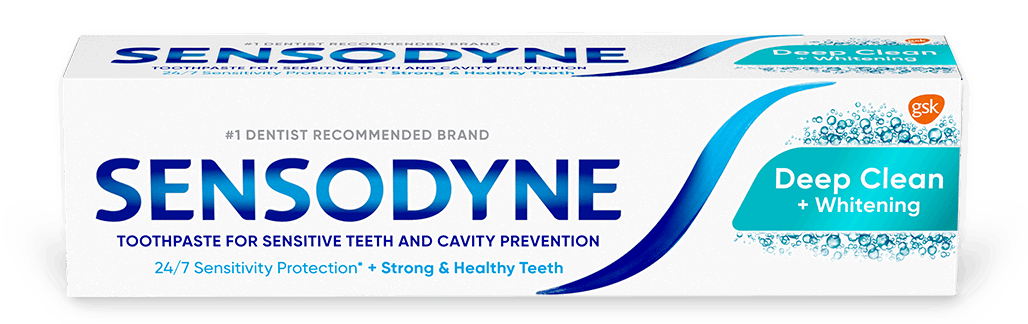 Sensodyne Deep Clean Toothpaste product