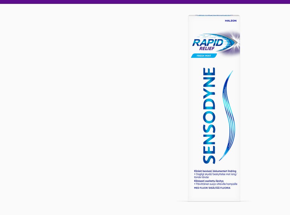 Sensodyne Rapid Relief tandpasta