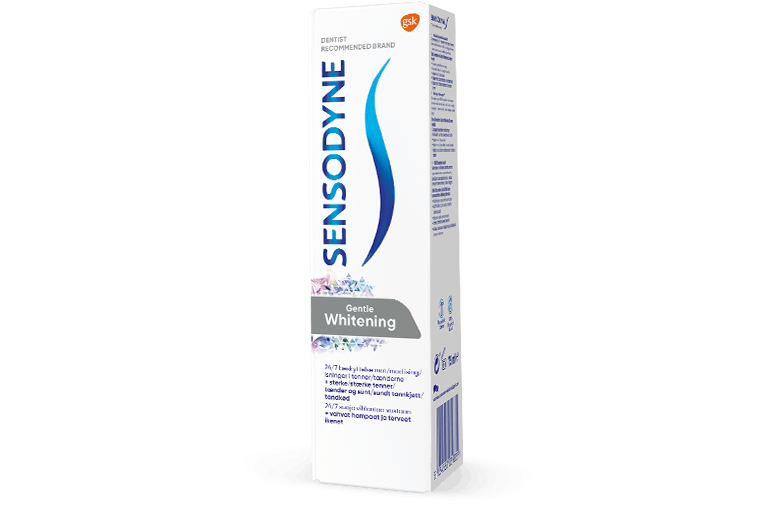 Sensodyne Gentle Whitening tandpasta Sensodyne Gentle Whitening tandpasta