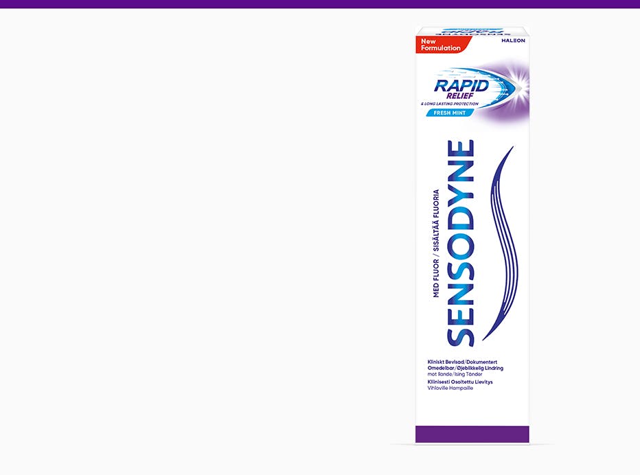 Sensodyne Rapid Relief tandpasta