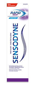 Sensodyne Rapid Relief tandpasta header