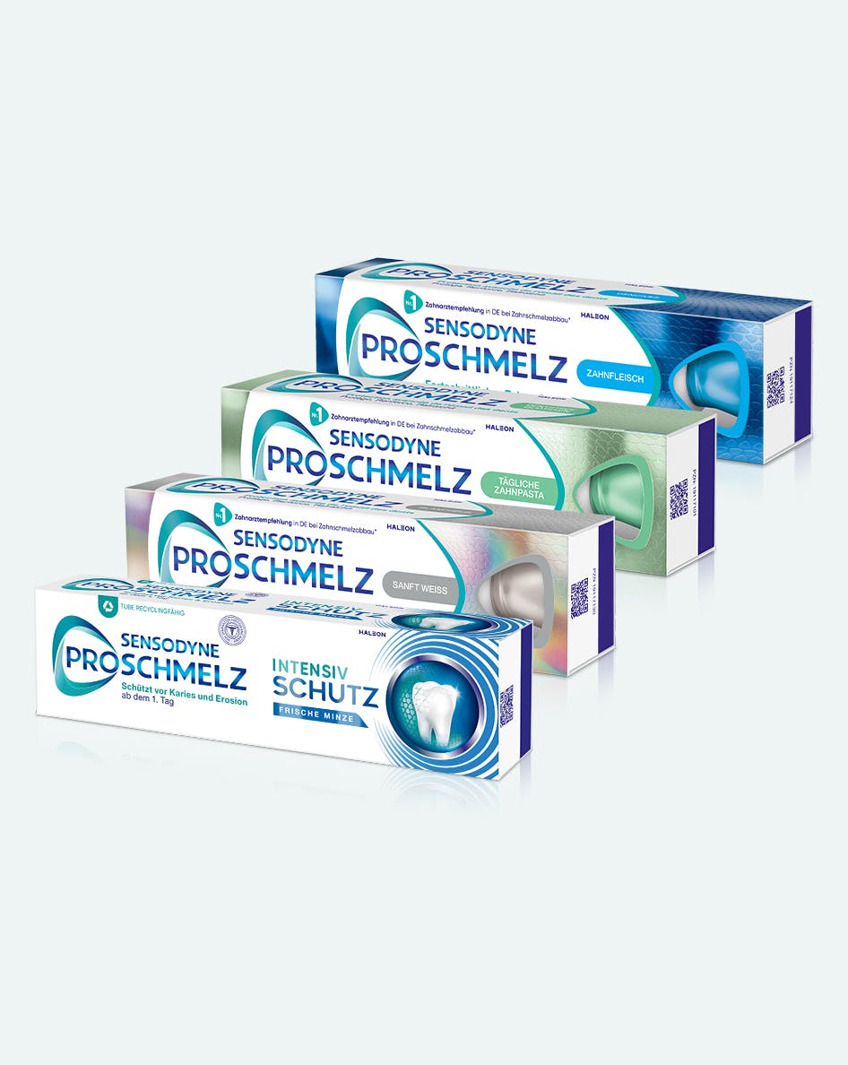 Explore Sensodyne toothpastes