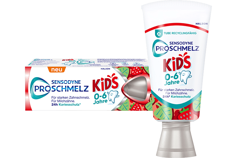 Kinder Zahnpasta Mit Fluorid & Calcium – 1100 Ppm, Erdbeergeschmack, Umweltfreundlich & Glutenfrei