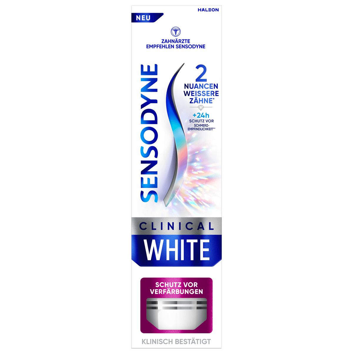 Sensodyne Clinical White | Schutz vor Verfärbungen - karton