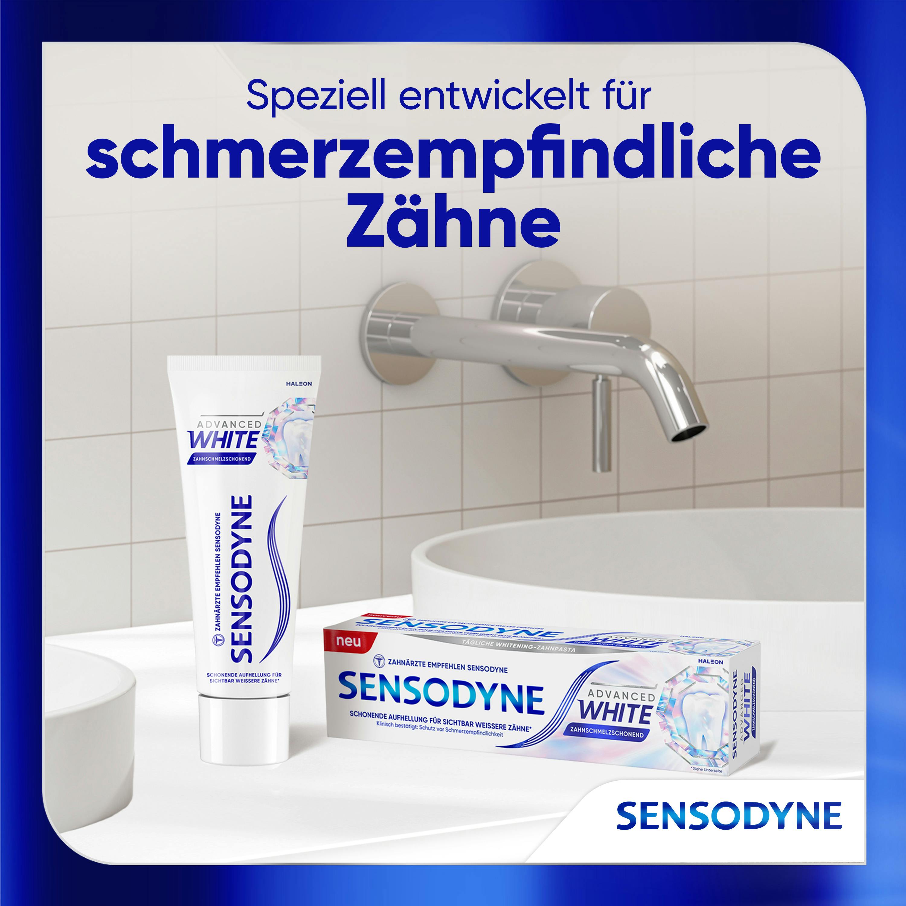 Sensodyne Advanced White | Zahnschmelzschonend 