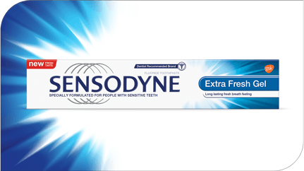Sensodyne Extra Fresh Gel toothpaste pack