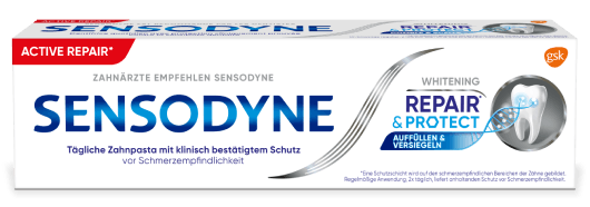 sensodyne repair & protect whitening zahnpasta