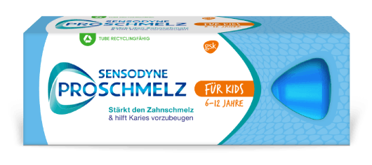 Box of Sensodyne Pronamel Toothpaste for children