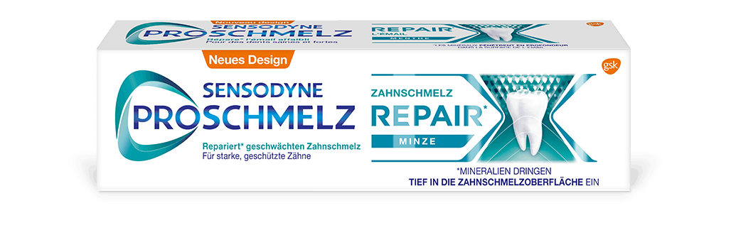 Box of Sensodyne Pronamel Intensive Enamel Repair toothpaste in Extra Fresh