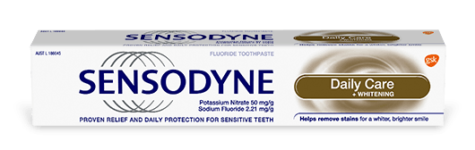 Sensodyne Daily Care + Whitening toothpaste