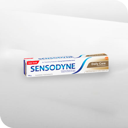 Pack of Sensodyne Daily Care + Whitening toothpaste