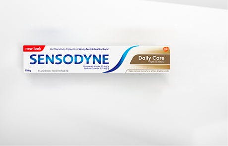 sensodyne repair whitening gratis testen