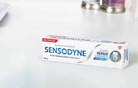 Sensodyne Repair and Protect whitening toothpaste