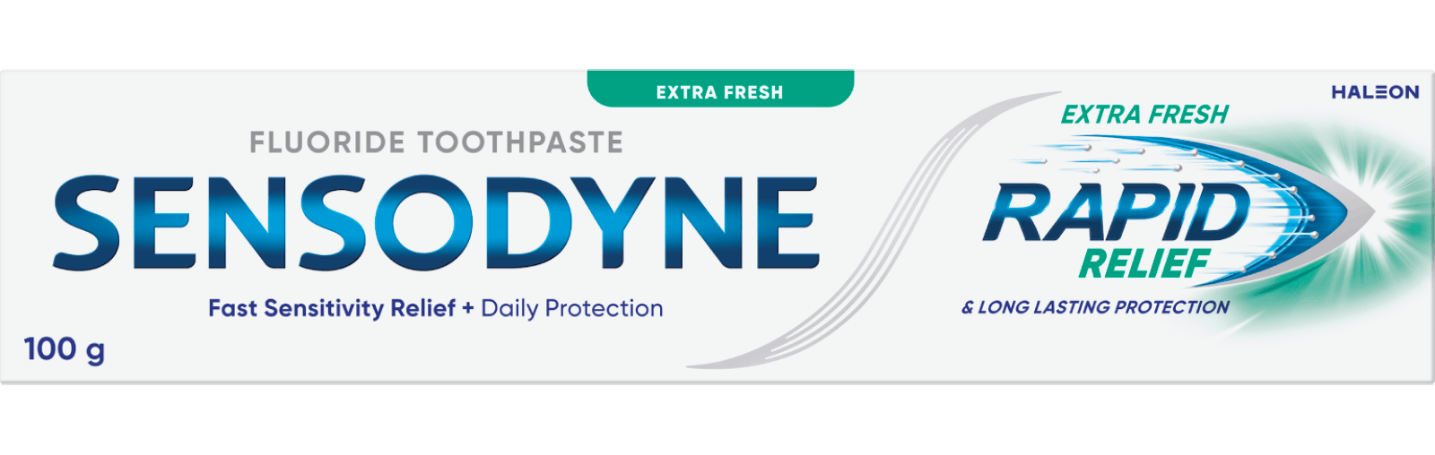 Sensodyne Rapid Relief toothpaste in Extra Fresh