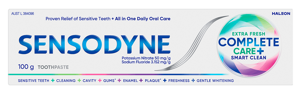 Sensodyne Complete Care + Smart Clean in Extra Fresh