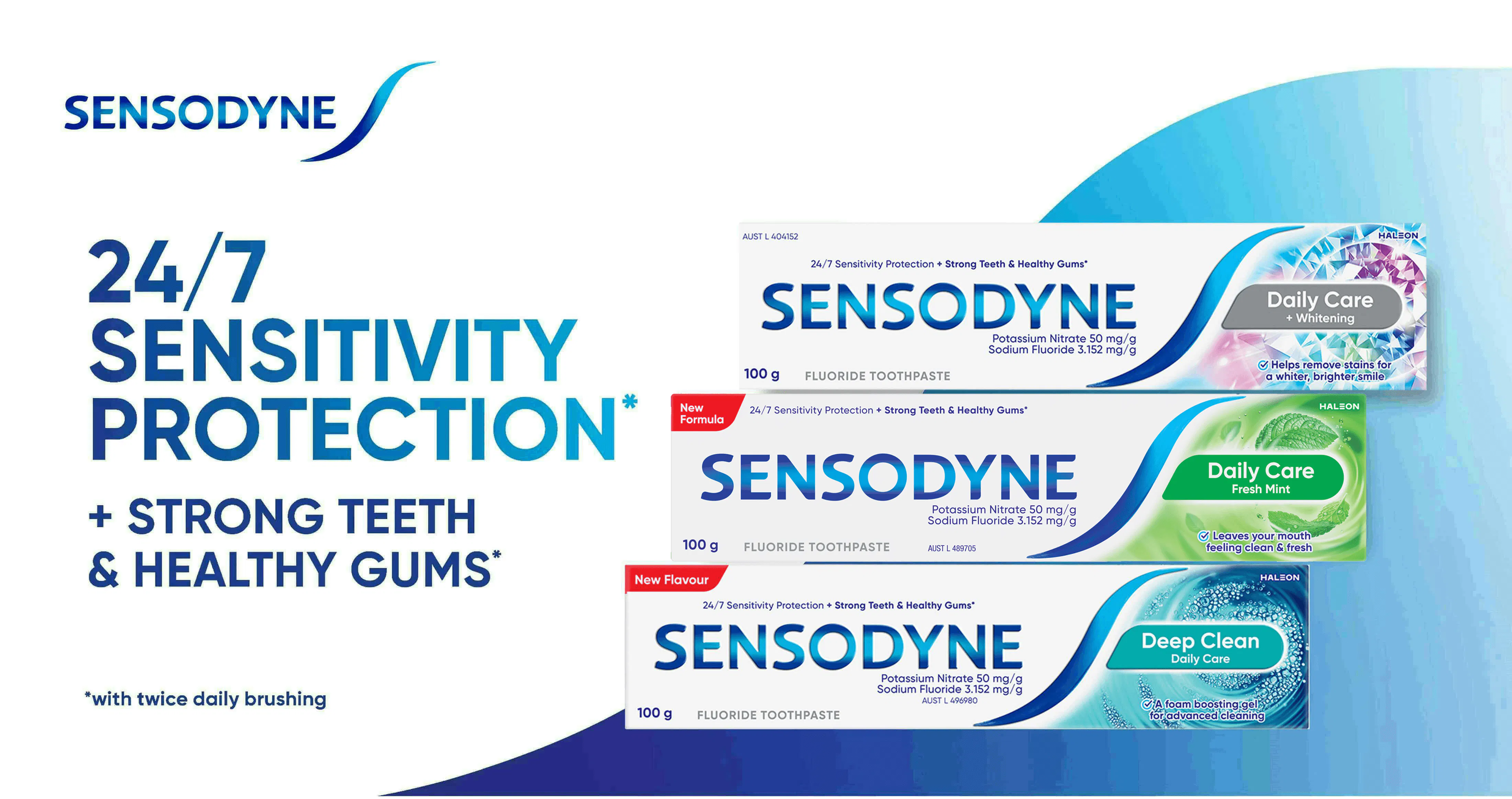 Sensodyne New Look