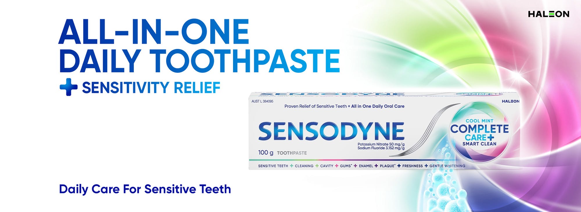 Sensodyne Complete Care+ Smart Clean