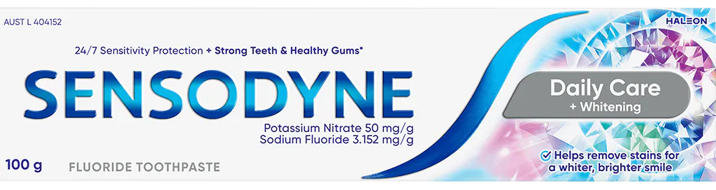 Sensodyne Extra Whitening toothpaste