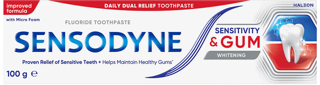 Sensodyne Sensitivity & Gum Toothpaste Whitening 100g