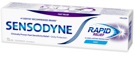 Sensodyne Rapid Relief toothpaste