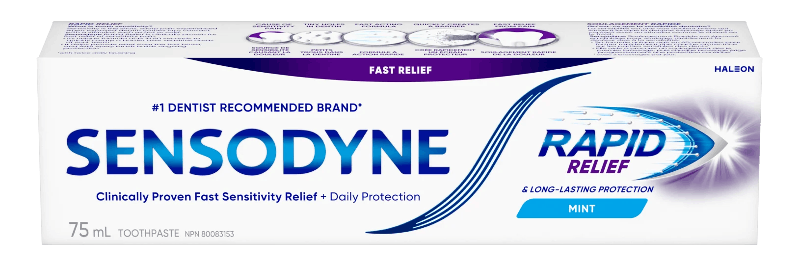 Sensodyne Rapid Relief toothpaste