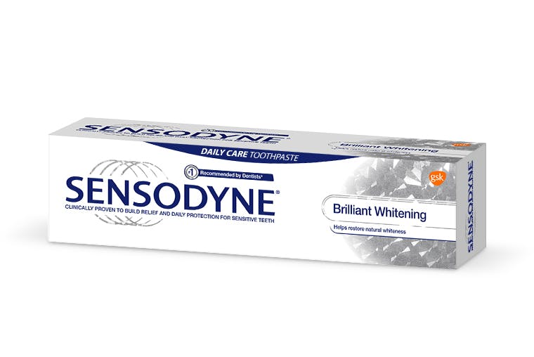 Sensodyne Brilliant Whitening toothpaste