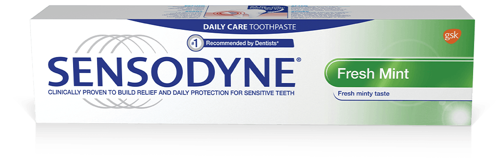 Sensodyne toothpaste in Fresh Mint