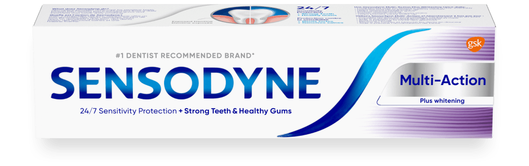 Sensodyne Multi-Action Plus Whitening Toothpaste