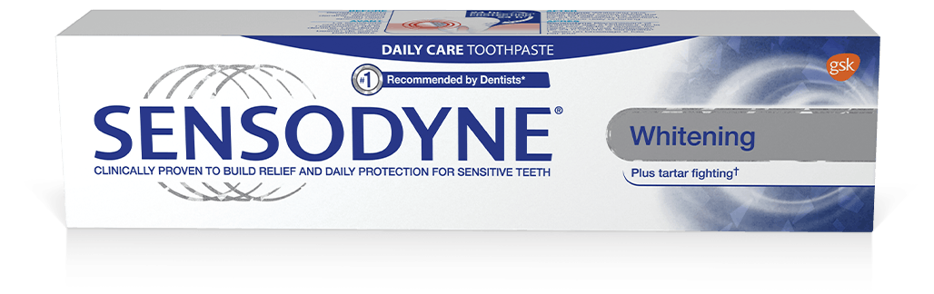 Sensodyne Whitening & Tartar with Whitening toothpaste