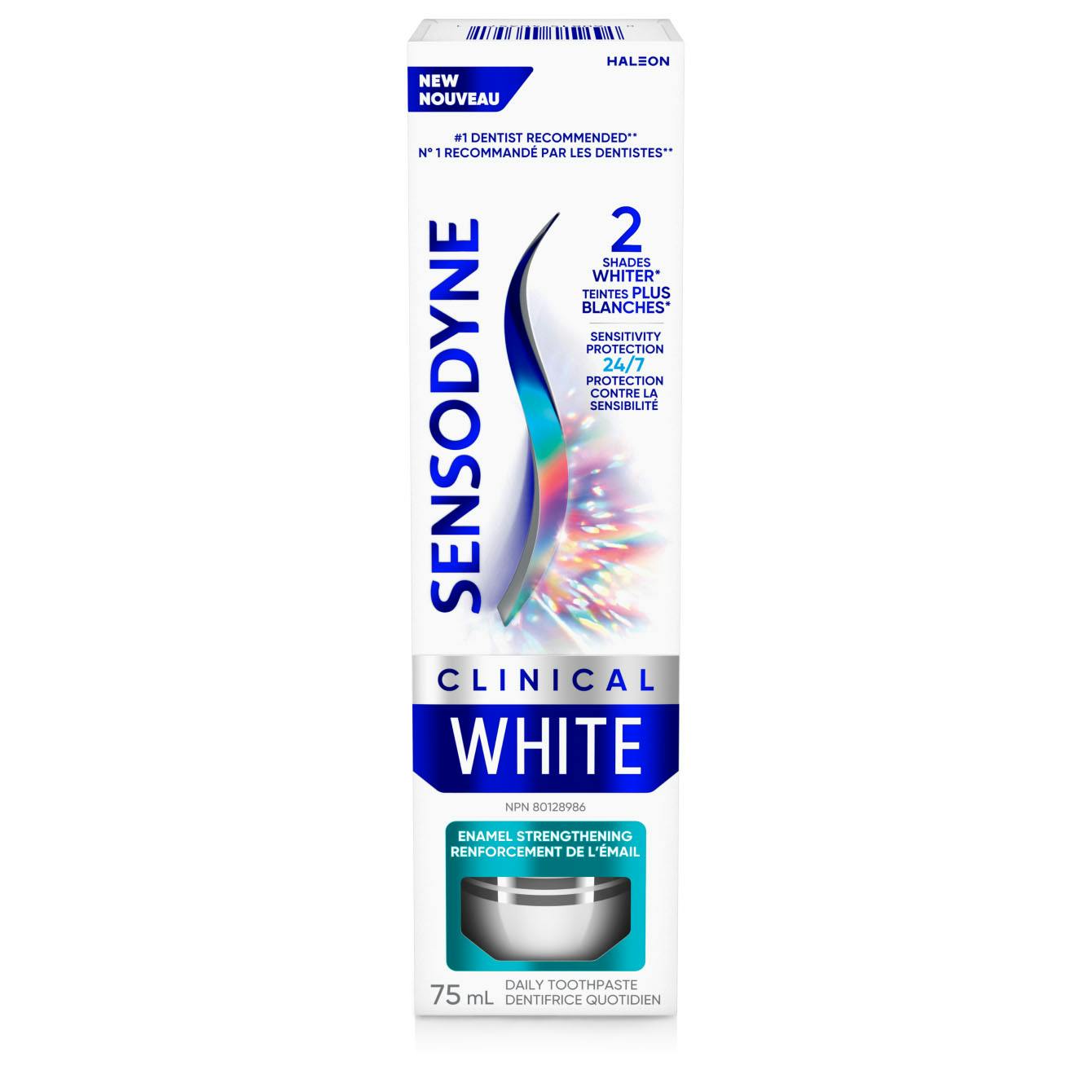 Sensodyne Clinical White Enamel Strengthening Toothpaste Pack