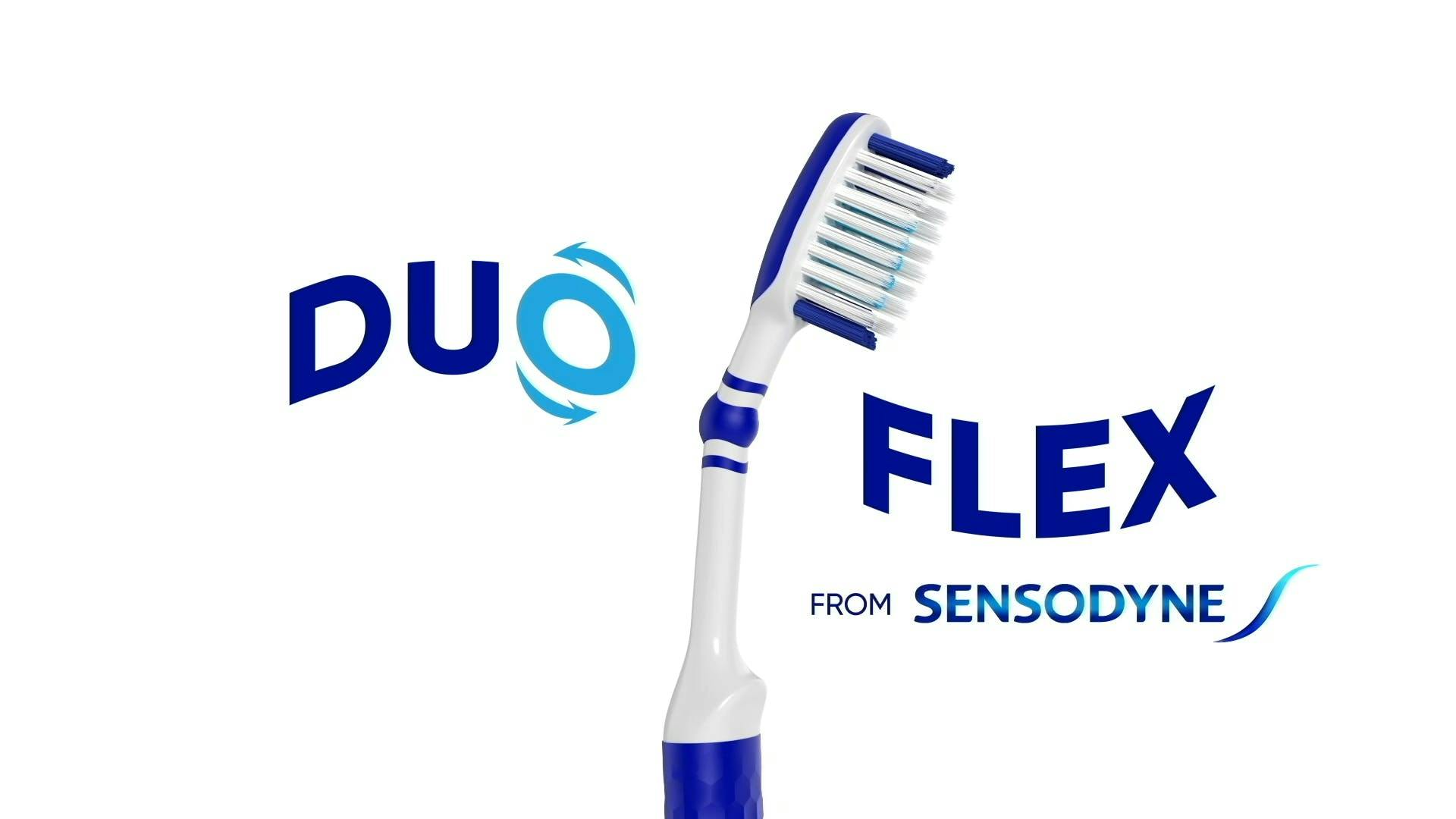 Sensodyne sensitivity and Care Toothbrush video