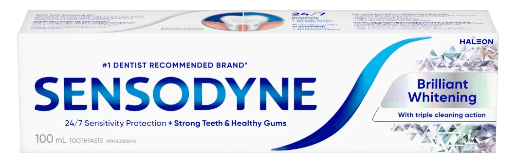 Sensodyne Brilliant Whitening toothpaste